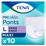Tena Proskin Pants Maxi 8 damla Emici Külot Büyük Boy Large 10'lu paket
